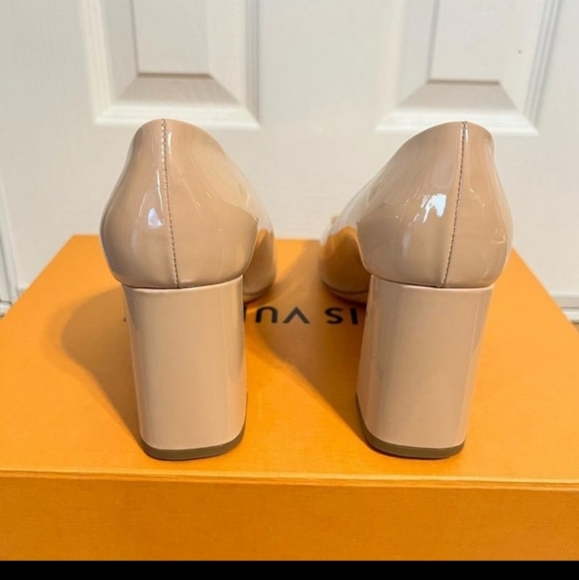 AUTH LV MEDELINE HEELS SZ EU 40 - Picture 4 of 8